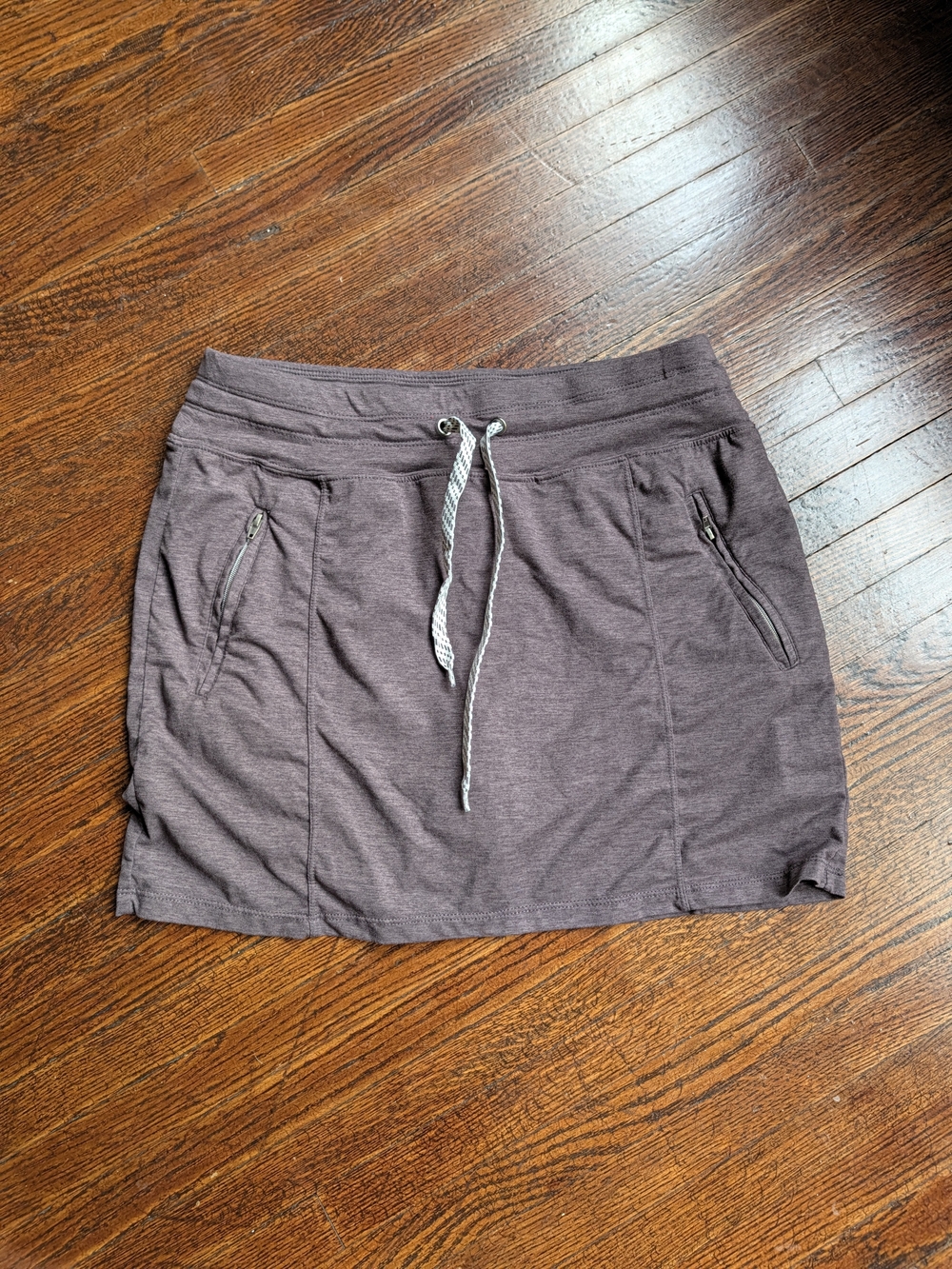 FAVORITE SOFT Skort S Plum Heather Athletic Skirt Built-in Shorts Skirt Workout